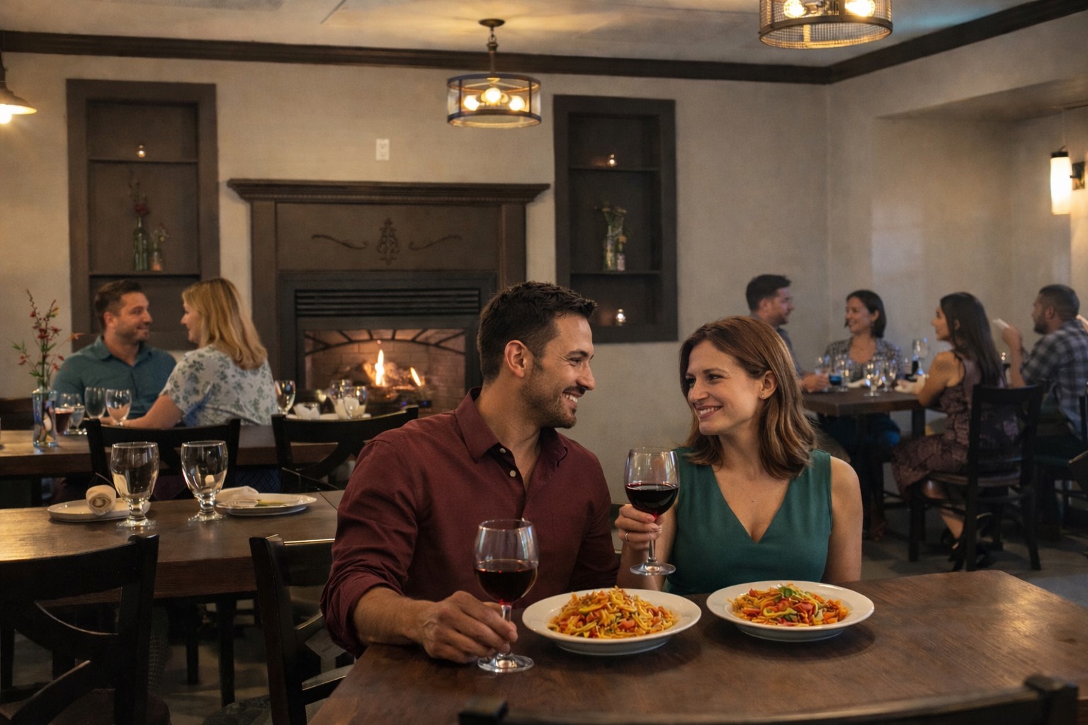 Dining at Basilico